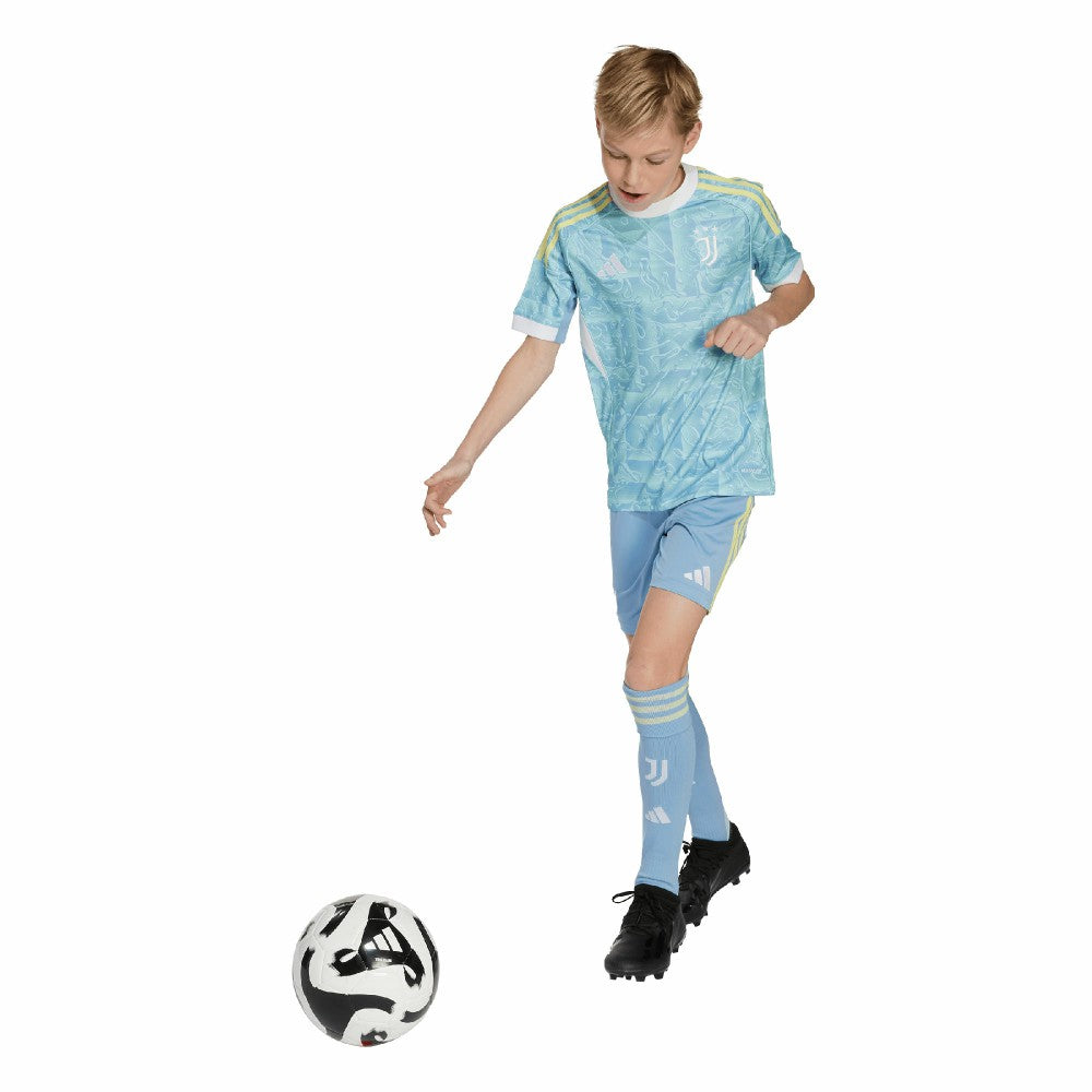 Adidas - Juventus Youth 2025/26 Away Replica Jersey - Blue