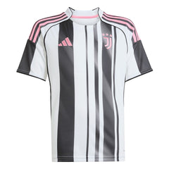 Adidas - Juventus Youth 2025/26 Home Replica Jersey - White