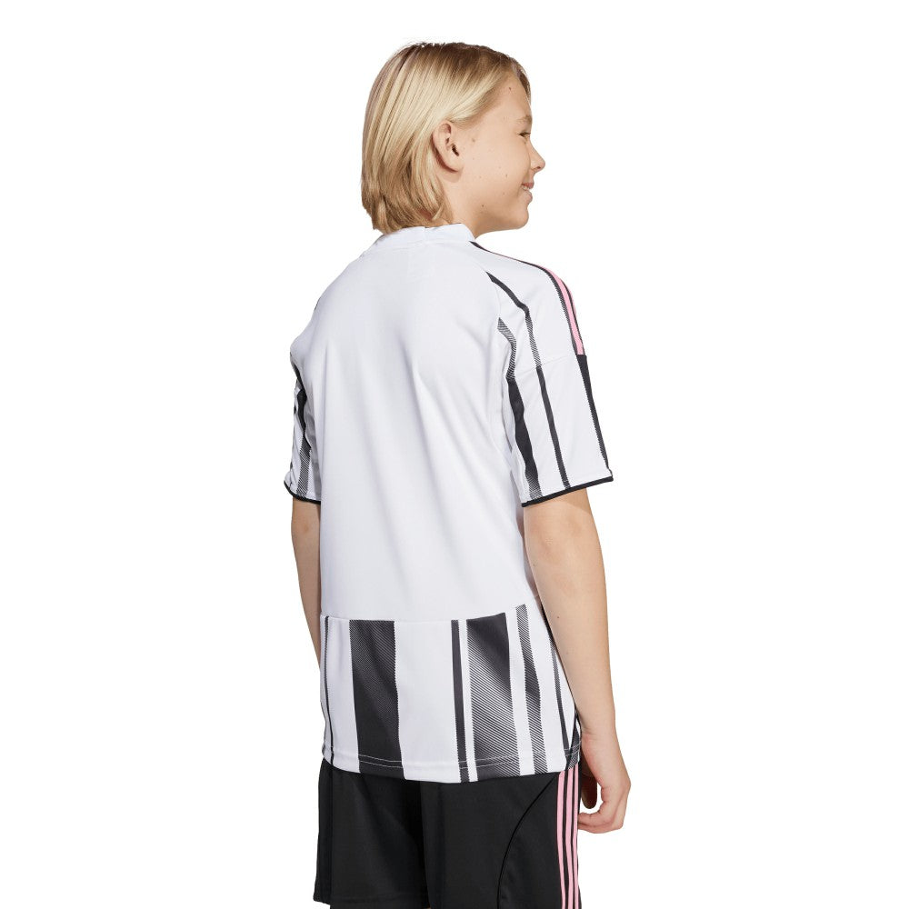 Adidas - Juventus Youth 2025/26 Home Replica Jersey - White