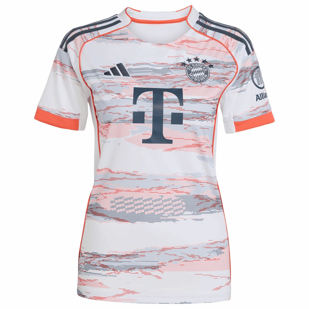 Adidas - Bayern Munich Women's 2025/26 Away Replica Jersey - White