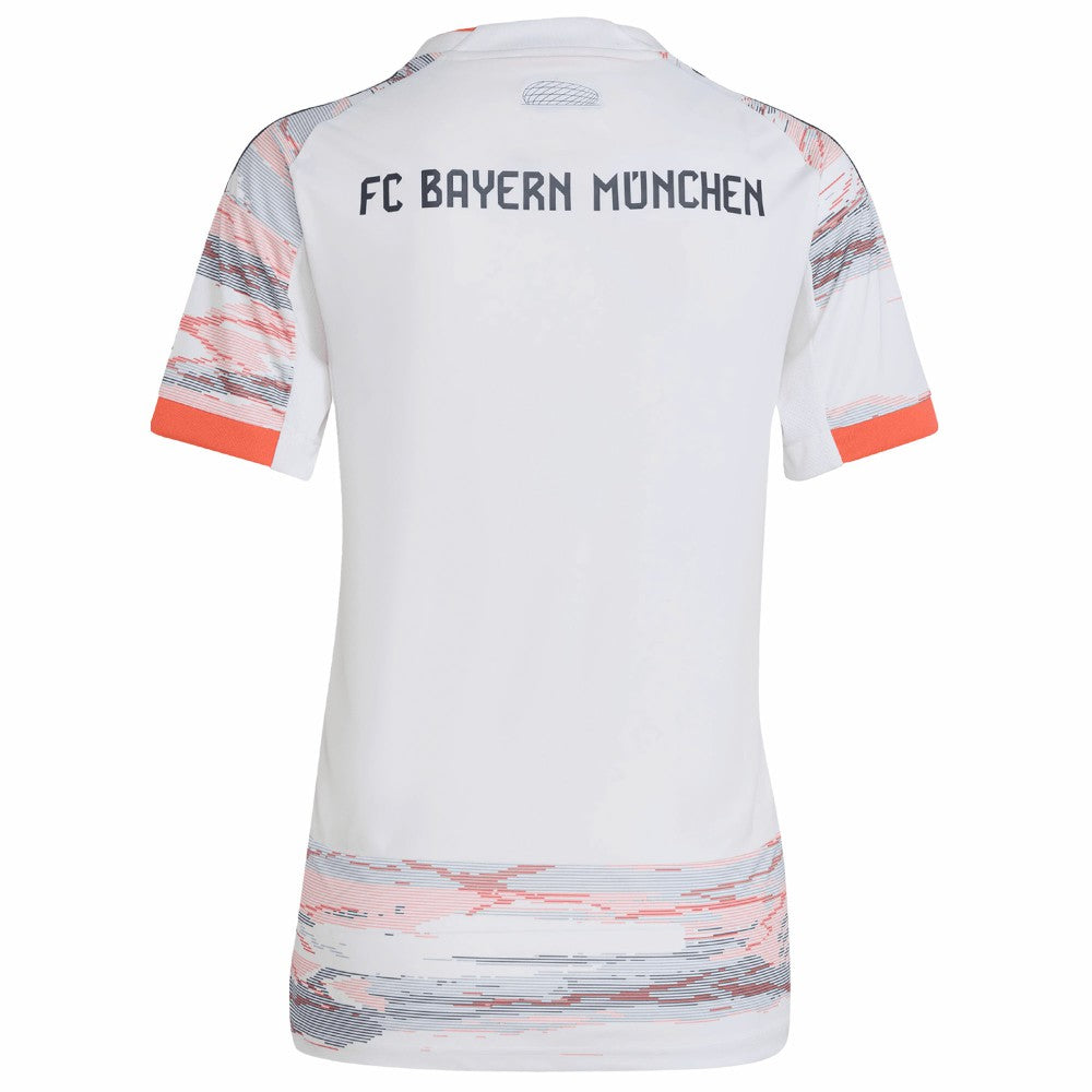 Adidas - Bayern Munich Women's 2025/26 Away Replica Jersey - White