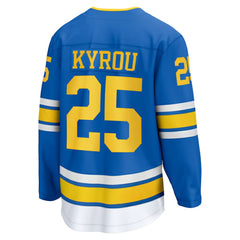 Jordan Kyrou St. Louis Blues Fanatics Home Breakaway Player Jersey - Blue | Fanatics Clearance