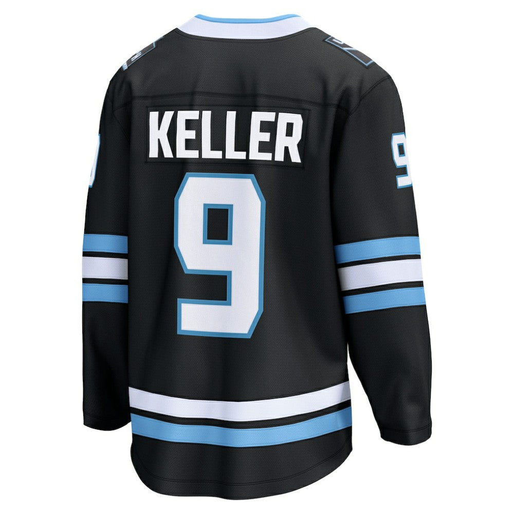 Clayton Keller Utah Mammoth Fanatics Home Breakaway Player Jersey - Black | Fanatics Lifestyle