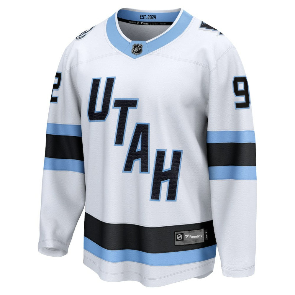 Logan Cooley Utah Mammoth Fanatics Away Breakaway Player Jersey - White | Fanatics discount