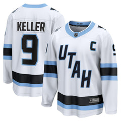 Clayton Keller Utah Mammoth Fanatics Away Breakaway Player Jersey - White | Fanatics online