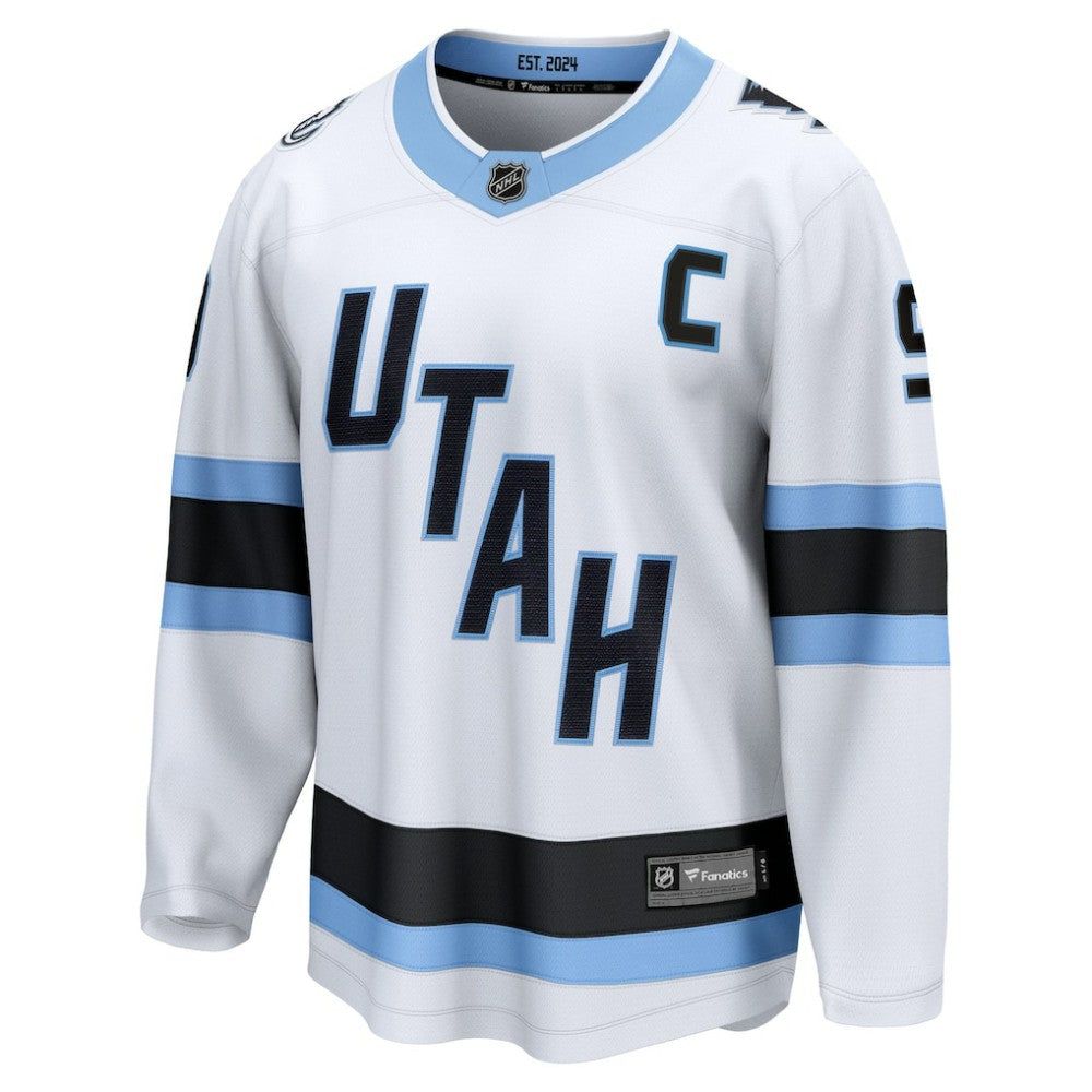 Clayton Keller Utah Mammoth Fanatics Away Breakaway Player Jersey - White | Fanatics online
