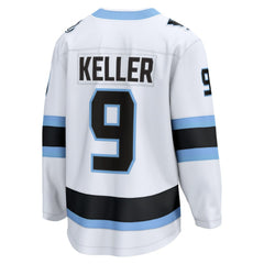 Clayton Keller Utah Mammoth Fanatics Away Breakaway Player Jersey - White | Fanatics online