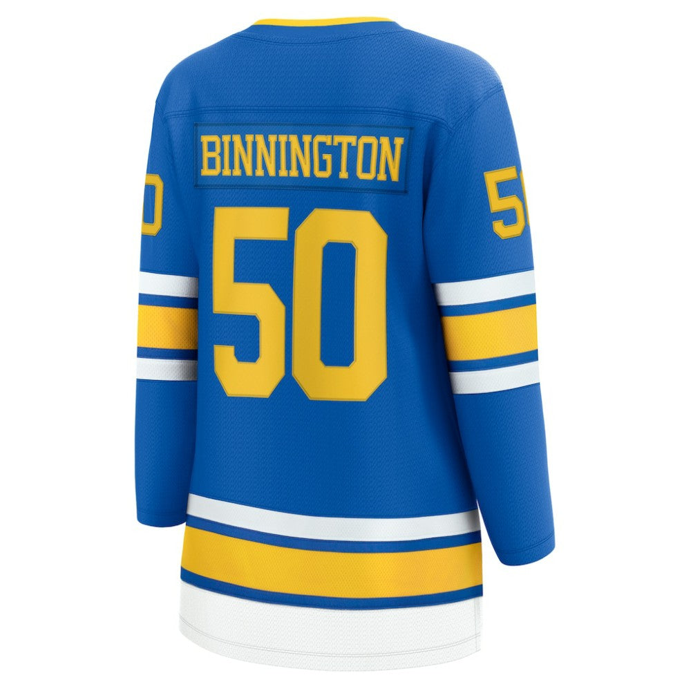 Jordan Binnington St. Louis Blues Fanatics Women's Home Breakaway Player Jersey - Blue | Fanatics near me
