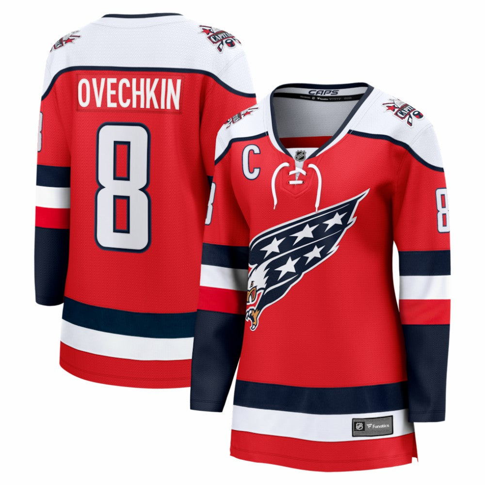 Alexander Ovechkin Washington Capitals Fanatics Women's Alternate Breakaway Player Jersey - Red | Fanatics Lifestyle