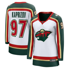 Kirill Kaprizov Minnesota Wild Fanatics Women's 25th Anniversary Breakaway Player Jersey - White | Fanatics on sale