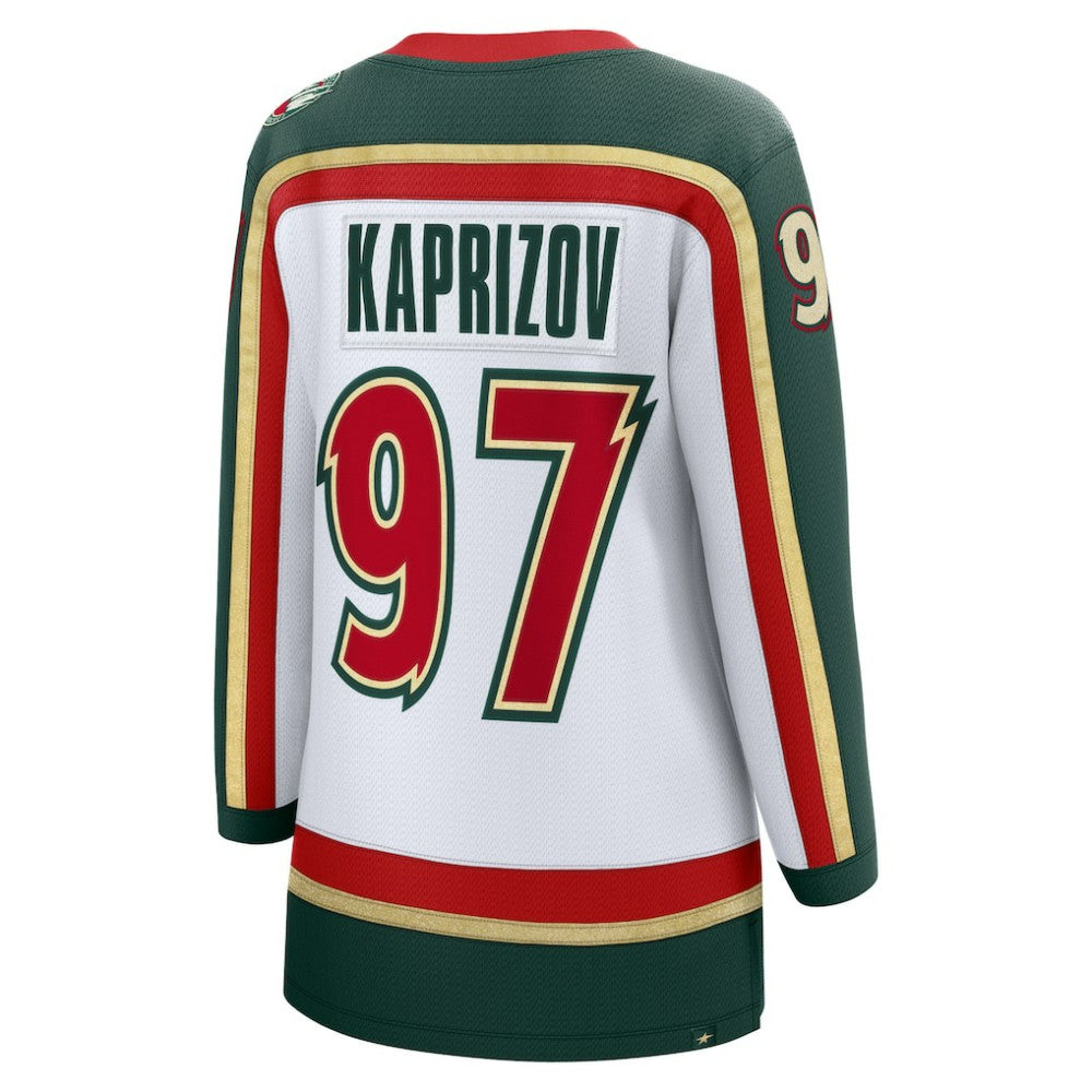 Kirill Kaprizov Minnesota Wild Fanatics Women's 25th Anniversary Breakaway Player Jersey - White | Fanatics on sale