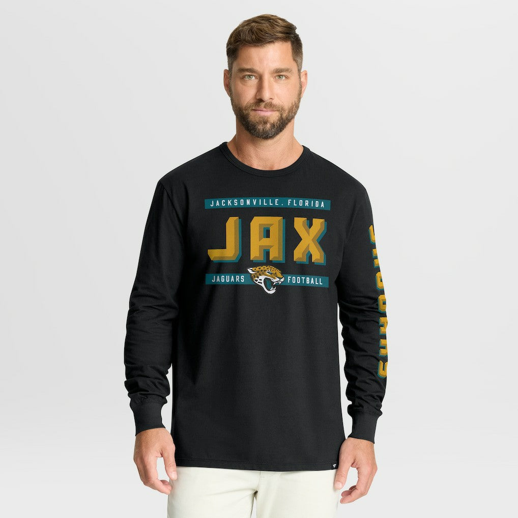 Jacksonville Jaguars Hometown Sweep Legacy Long Sleeve T-Shirt - Black - Fanatics