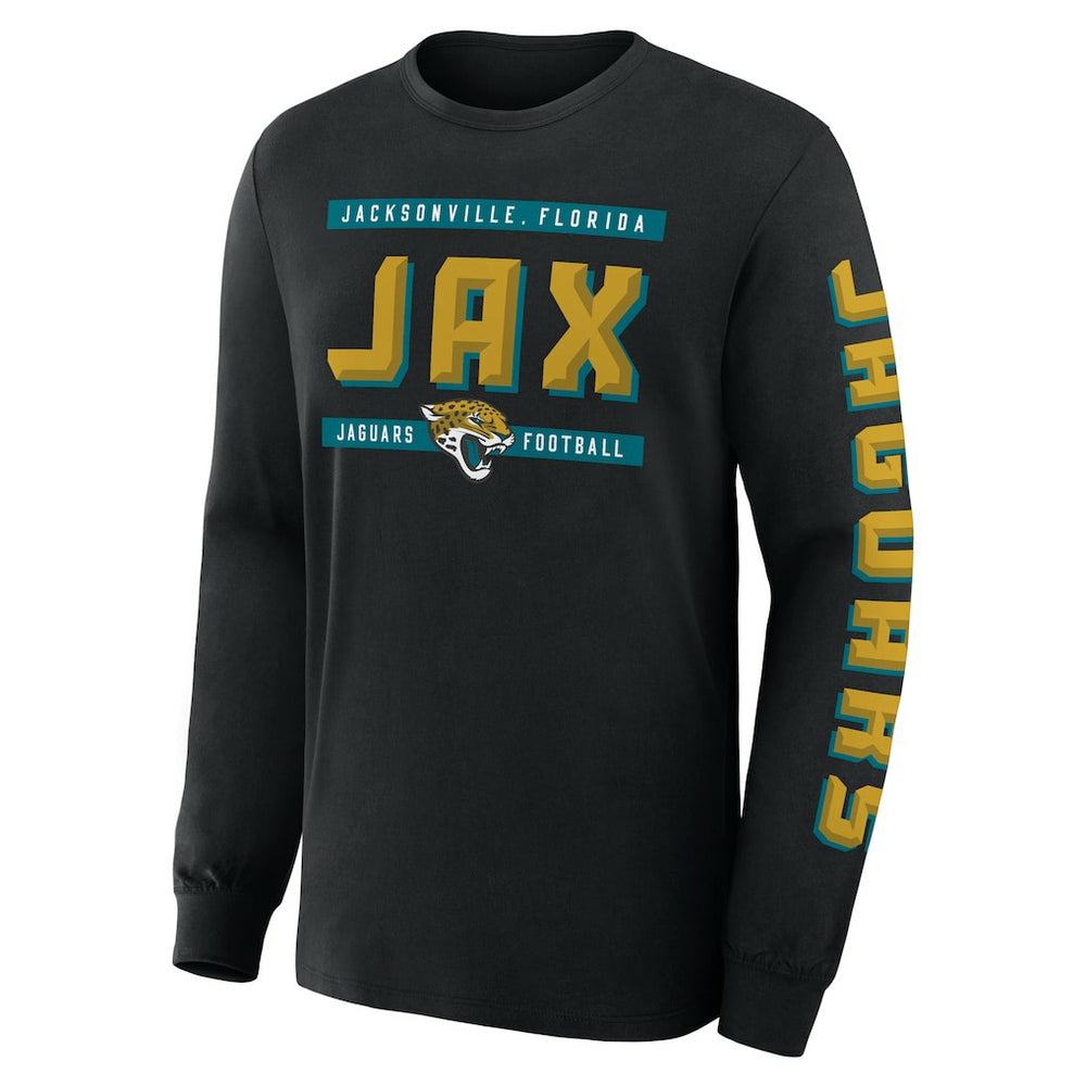 Jacksonville Jaguars Hometown Sweep Legacy Long Sleeve T-Shirt - Black - Fanatics
