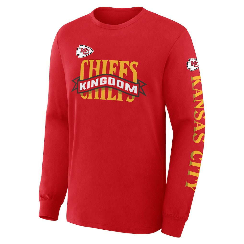 Kansas City Chiefs Hometown Sweep Legacy Long Sleeve T-Shirt - Red - Fanatics