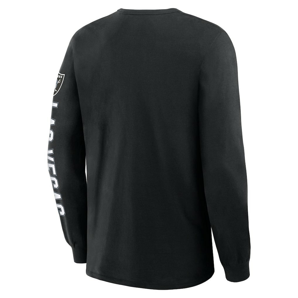 Las Vegas Raiders Hometown Sweep Legacy Long Sleeve T-Shirt - Black - Fanatics