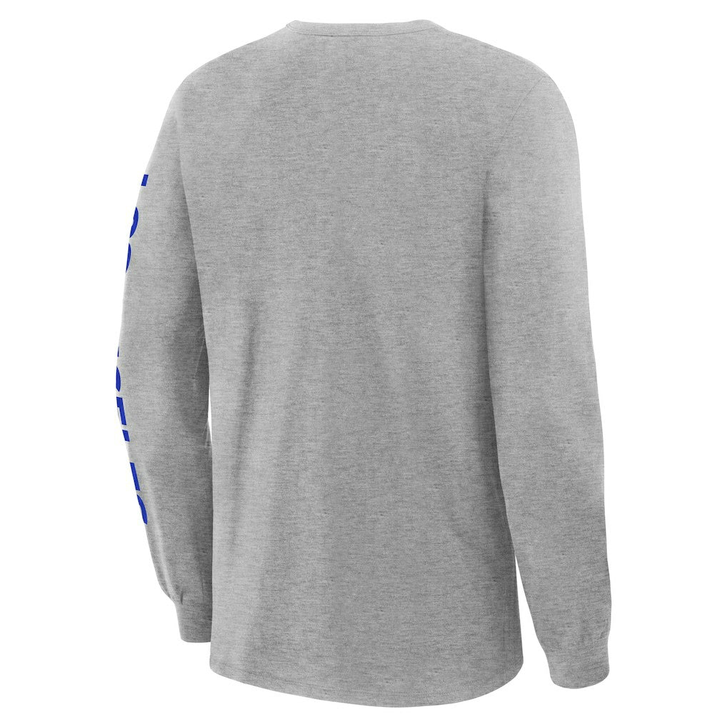 Los Angeles Rams Hometown Sweep Legacy Long Sleeve T-Shirt - Heather Gray - Fanatics