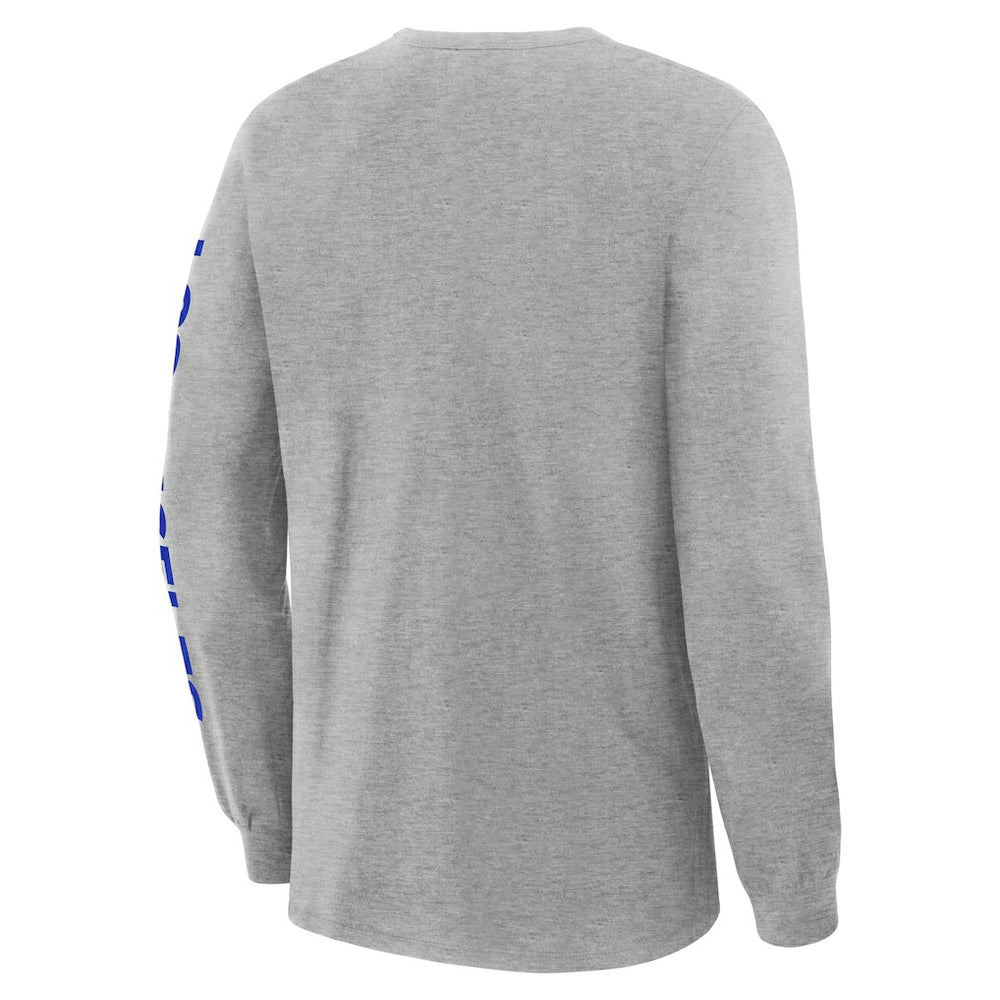 Los Angeles Rams Hometown Sweep Legacy Long Sleeve T-Shirt - Heather Gray - Fanatics