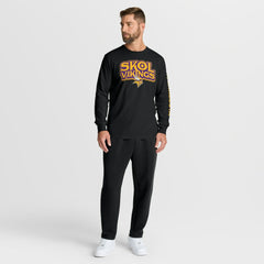 Minnesota Vikings Hometown Sweep Legacy Long Sleeve T-Shirt - Black - Fanatics