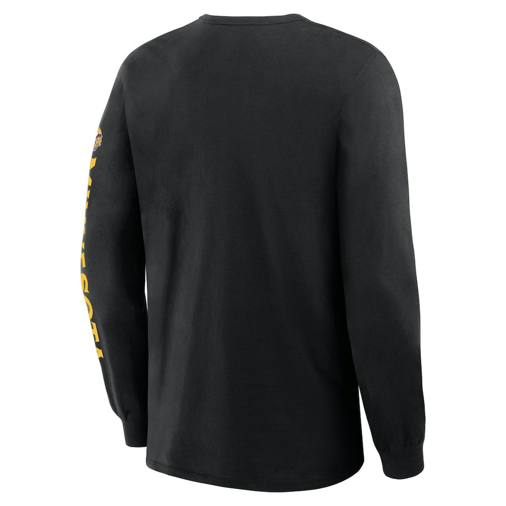 Minnesota Vikings Hometown Sweep Legacy Long Sleeve T-Shirt - Black - Fanatics