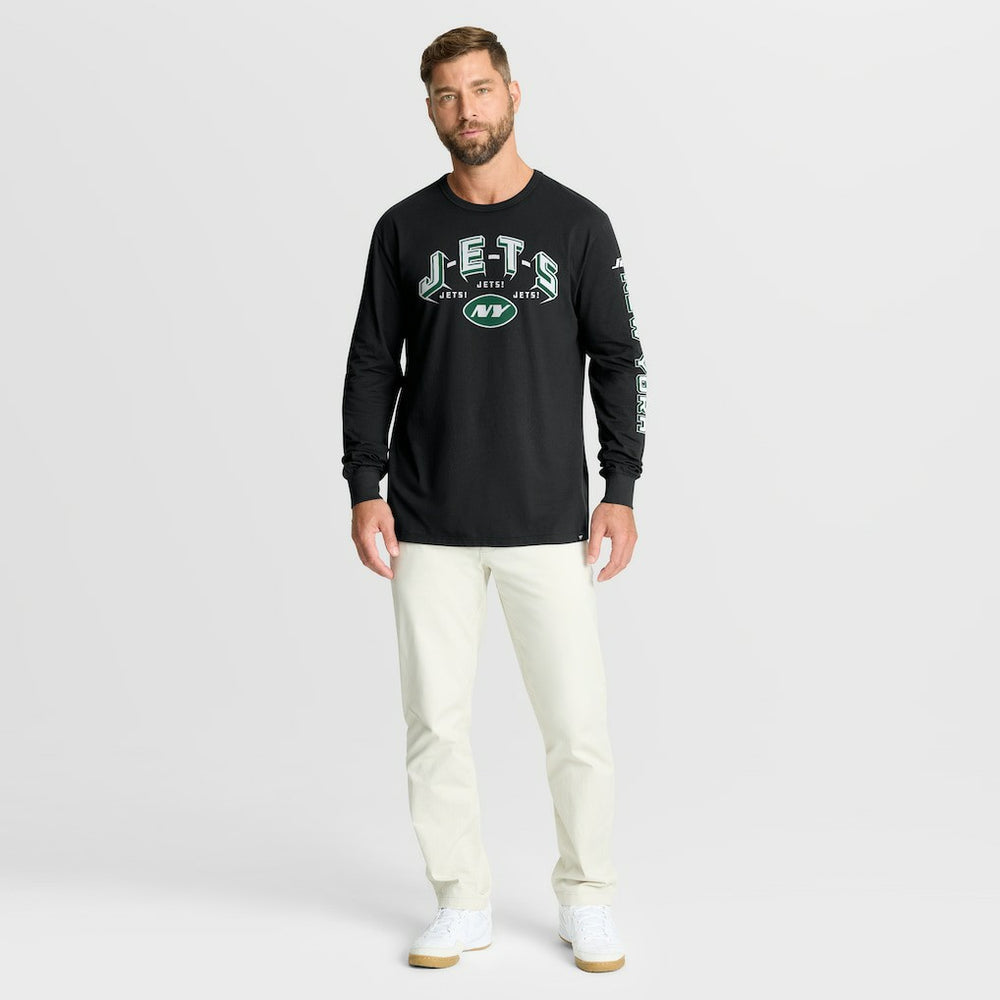 New York Jets Hometown Sweep Legacy Long Sleeve T-Shirt - Black - Fanatics