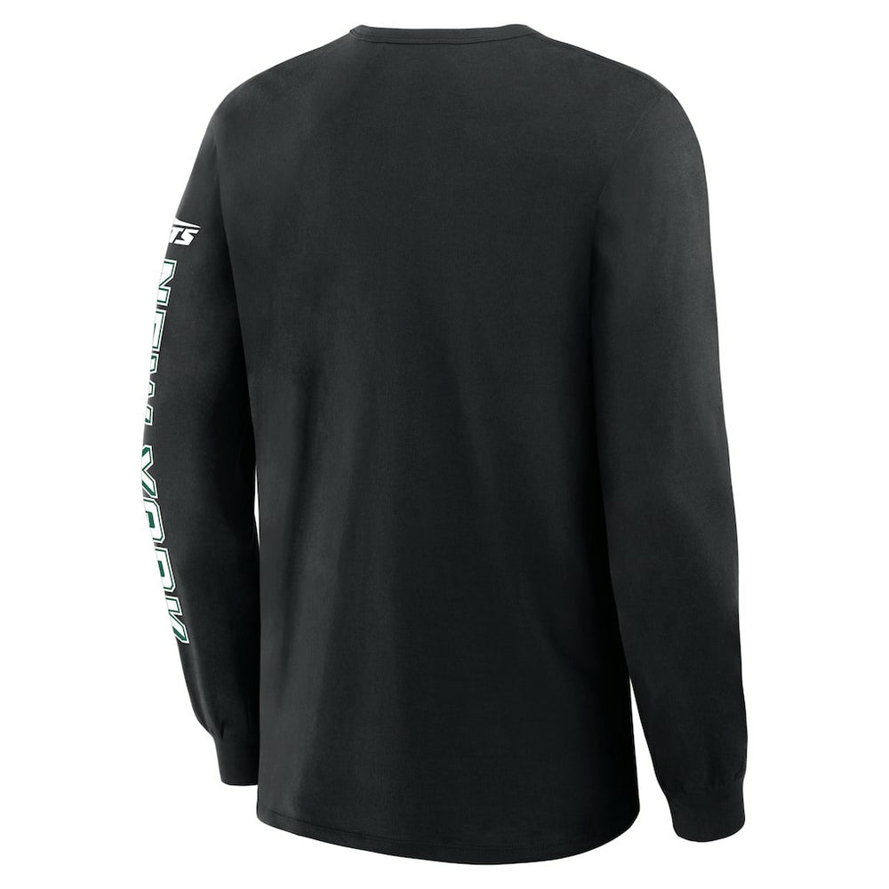 New York Jets Hometown Sweep Legacy Long Sleeve T-Shirt - Black - Fanatics