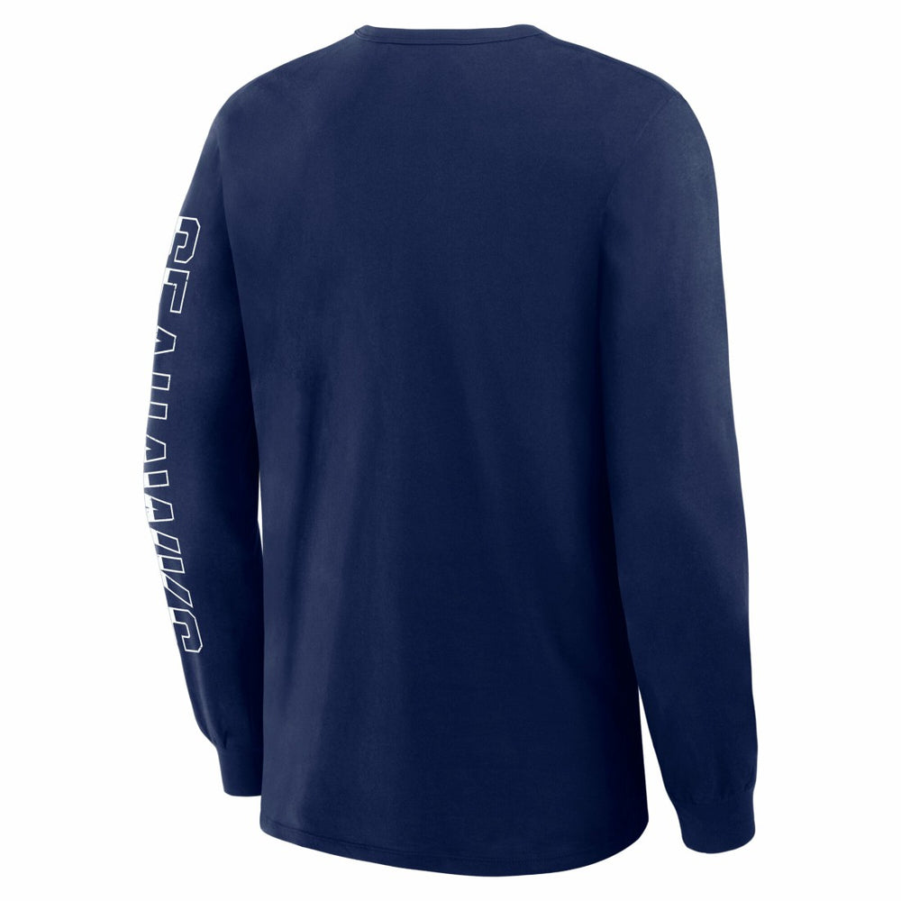 Seattle Seahawks Hometown Sweep Legacy Long Sleeve T-Shirt - College Navy - Fanatics