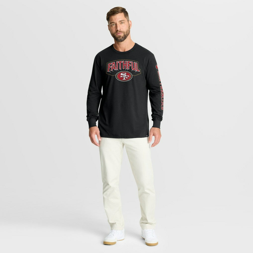 San Francisco 49ers Hometown Sweep Legacy Long Sleeve T-Shirt - Black - Fanatics