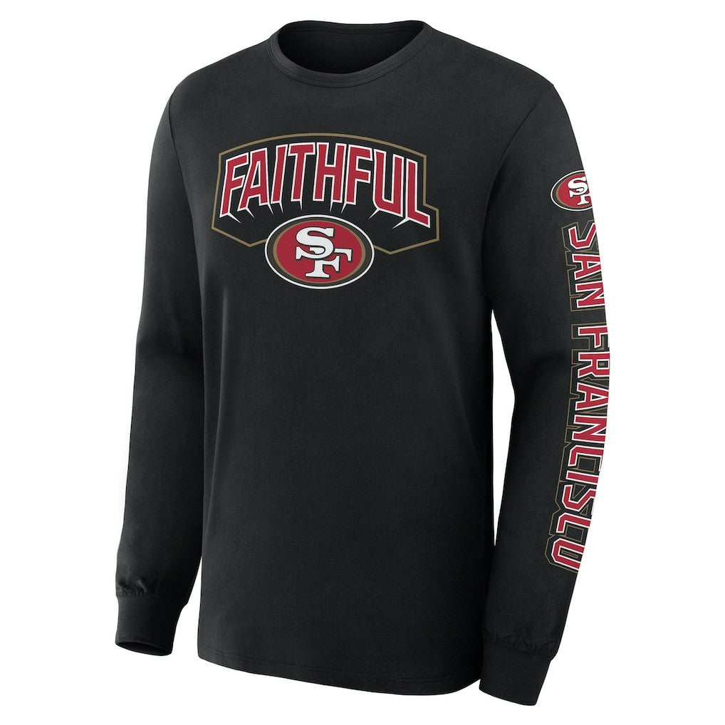 San Francisco 49ers Hometown Sweep Legacy Long Sleeve T-Shirt - Black - Fanatics
