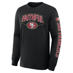 San Francisco 49ers Hometown Sweep Legacy Long Sleeve T-Shirt - Black - Fanatics