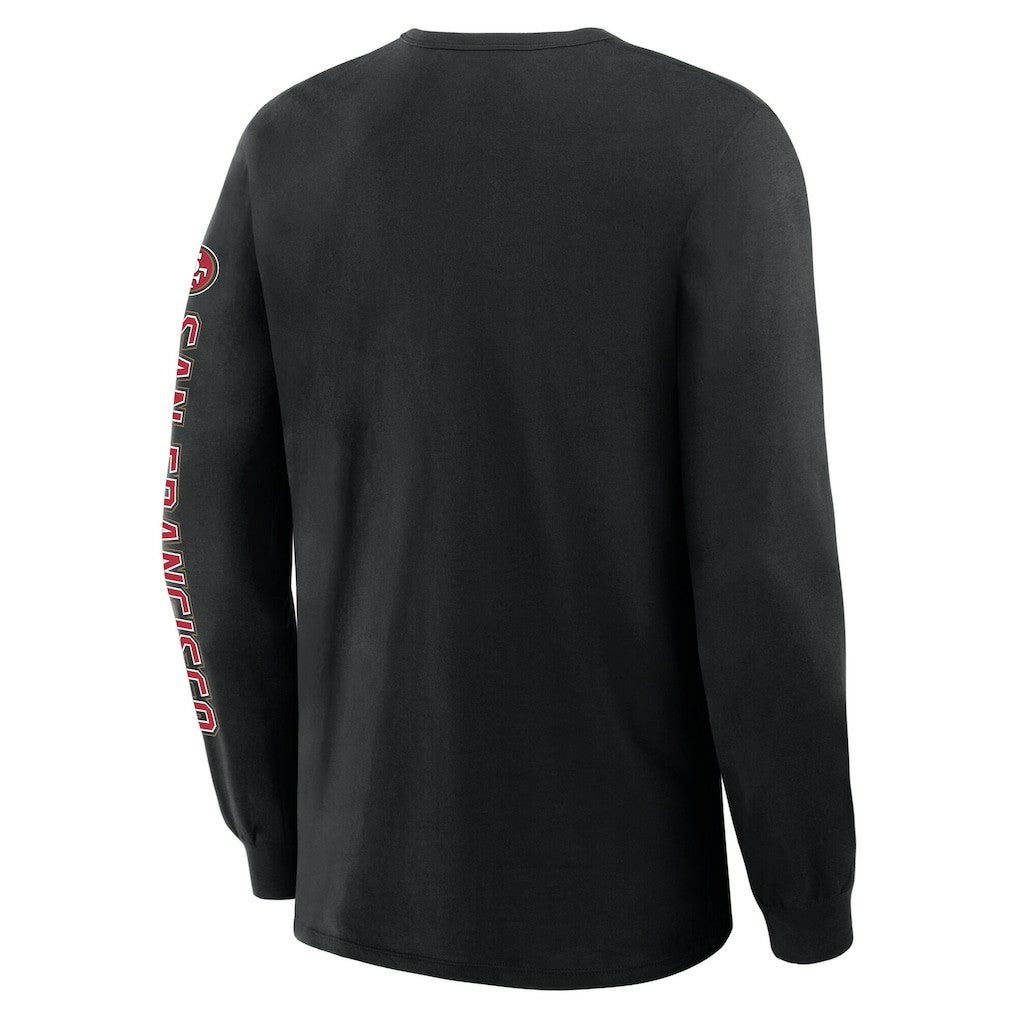San Francisco 49ers Hometown Sweep Legacy Long Sleeve T-Shirt - Black - Fanatics