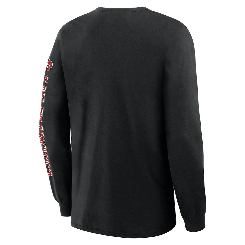 San Francisco 49ers Hometown Sweep Legacy Long Sleeve T-Shirt - Black - Fanatics