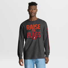 Tampa Bay Buccaneers Hometown Sweep Legacy Long Sleeve T-Shirt - Heather Charcoal - Fanatics