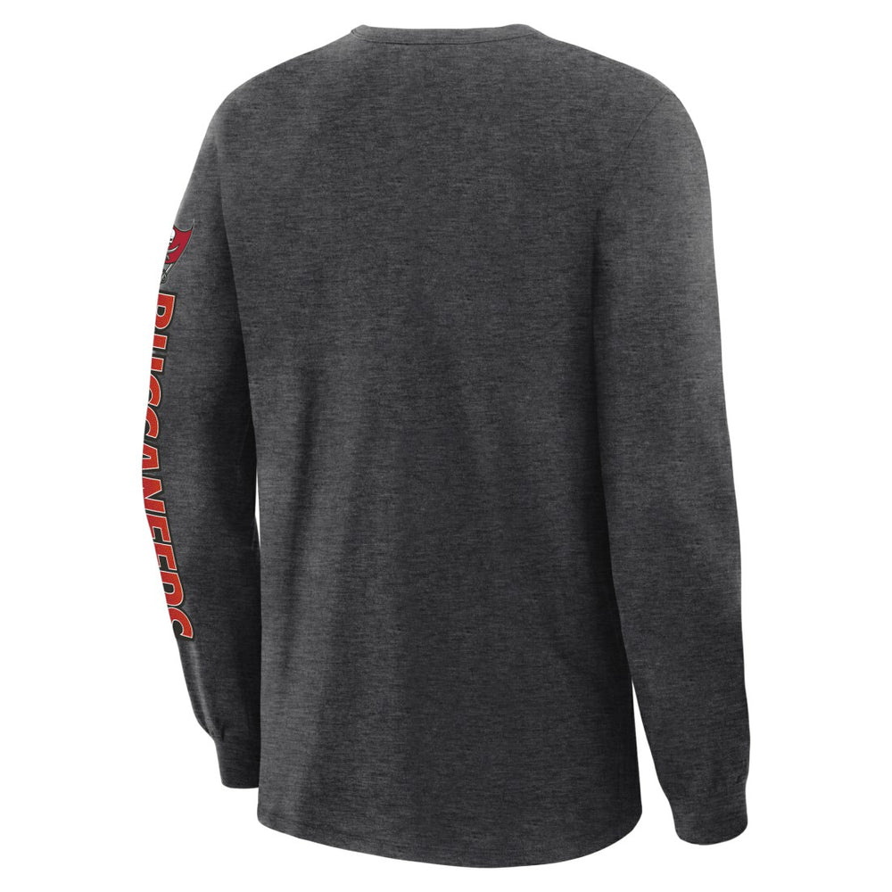 Tampa Bay Buccaneers Hometown Sweep Legacy Long Sleeve T-Shirt - Heather Charcoal - Fanatics
