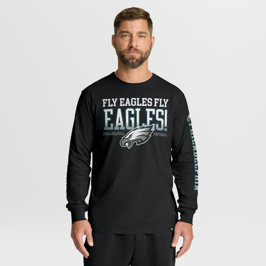 Philadelphia Eagles Hometown Sweep Legacy Long Sleeve T-Shirt - Black - Fanatics
