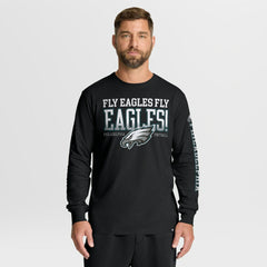 Philadelphia Eagles Hometown Sweep Legacy Long Sleeve T-Shirt - Black - Fanatics