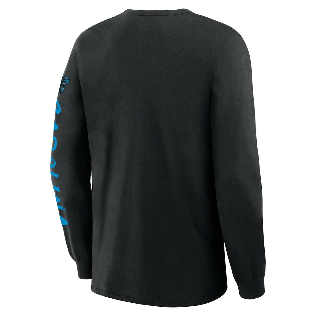 Carolina Panthers Hometown Sweep Legacy Long Sleeve T-Shirt - Black - Fanatics
