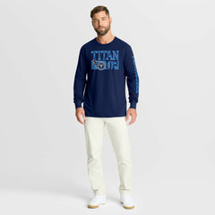 Tennessee Titans Hometown Sweep Legacy Long Sleeve T-Shirt - Navy - Fanatics