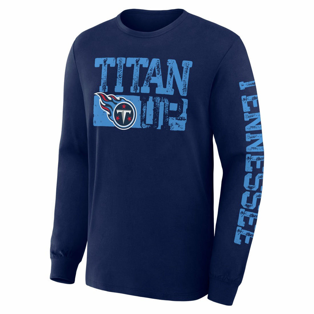 Tennessee Titans Hometown Sweep Legacy Long Sleeve T-Shirt - Navy - Fanatics