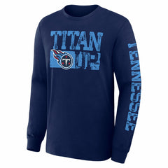 Tennessee Titans Hometown Sweep Legacy Long Sleeve T-Shirt - Navy - Fanatics