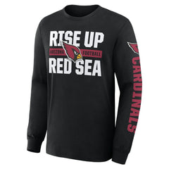 Arizona Cardinals Hometown Sweep Legacy Long Sleeve T-Shirt - Black - Fanatics