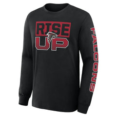 Atlanta Falcons Hometown Sweep Legacy Long Sleeve T-Shirt - Black - Fanatics