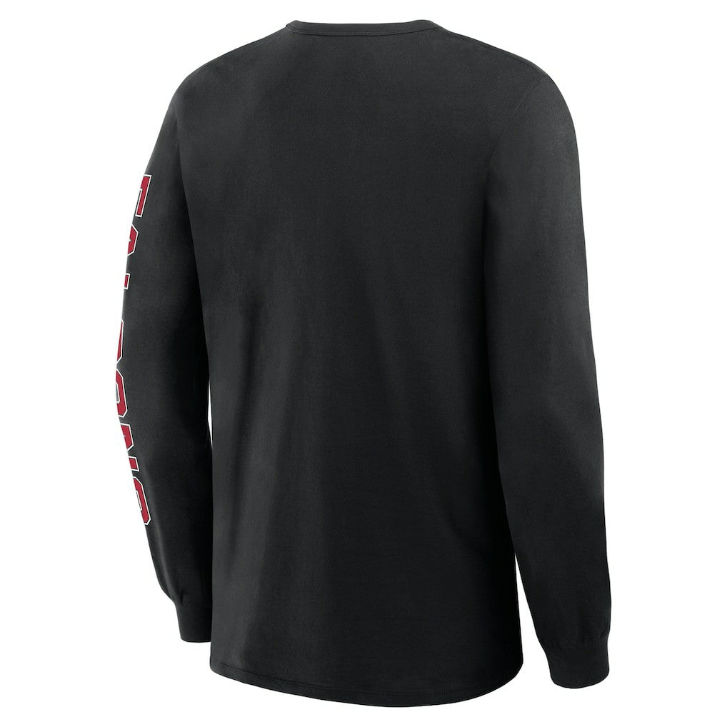 Atlanta Falcons Hometown Sweep Legacy Long Sleeve T-Shirt - Black - Fanatics