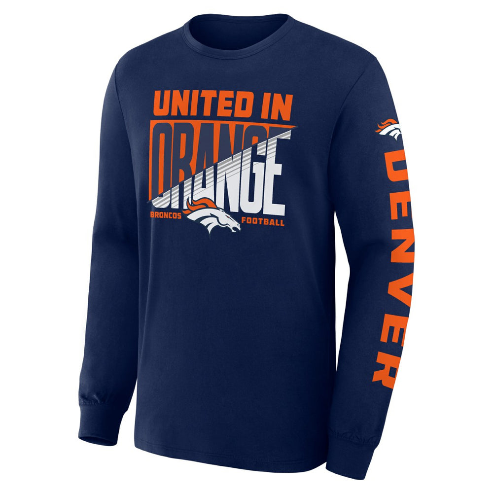 Denver Broncos Hometown Sweep Legacy Long Sleeve T-Shirt - Navy - Fanatics