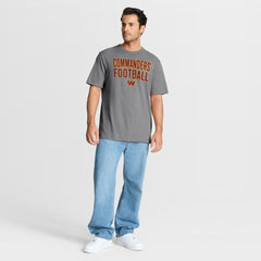 Washington Commanders First Down Tribute Tri-Blend T-Shirt - Heather Gray - Fanatics