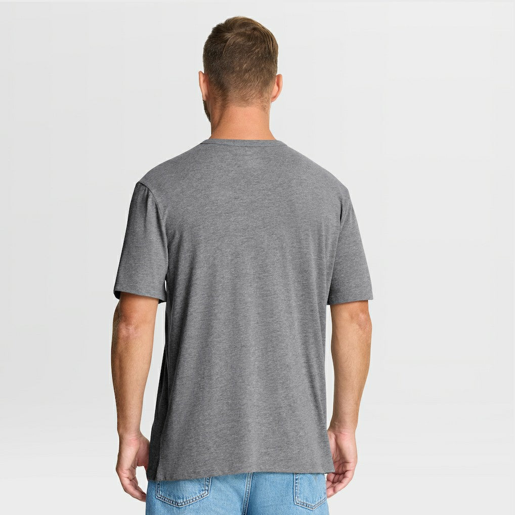 Carolina Panthers First Down Tribute Tri-Blend T-Shirt - Heather Gray - Fanatics