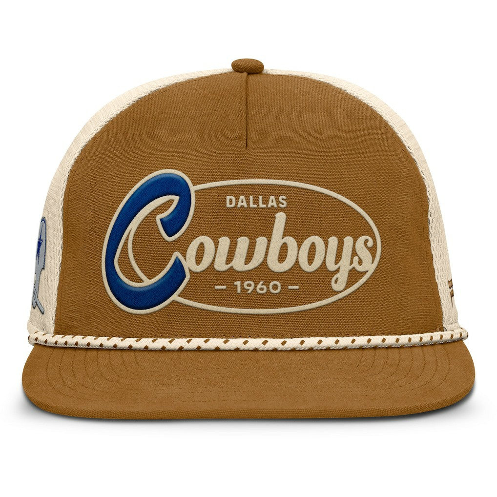 Dallas Cowboys Heritage Adjustable Hat - Brown - Fanatics