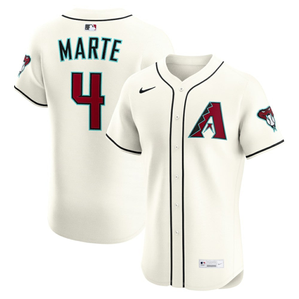 Ketel Marte Arizona Diamondbacks Nike Home Elite Jersey Outlet