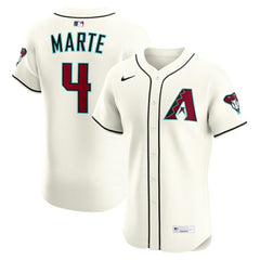 Ketel Marte Arizona Diamondbacks Nike Home Elite Jersey Outlet