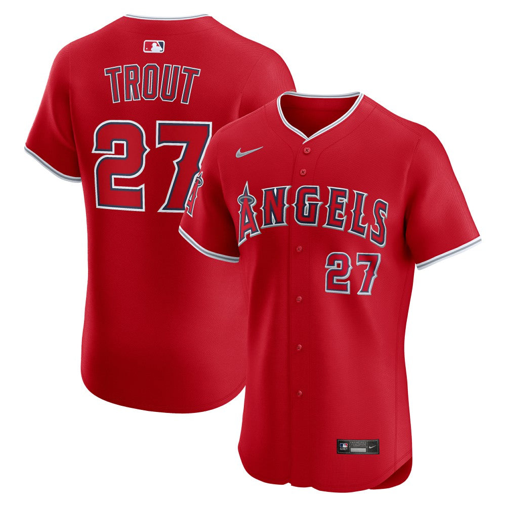 Mike Trout Los Angeles Angels Nike Alternate Elite Jersey Outlet