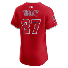 Mike Trout Los Angeles Angels Nike Alternate Elite Jersey Outlet